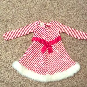 Toddler 3T Bonnie Jean Christmas dress